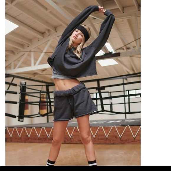 Free people post sweat shorts - Picture 3 of 7